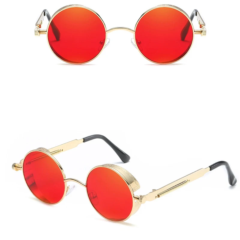 Round Metal Cycling Eyewear Protective Antifog Glasses Work Men Safety Welding Glasses Brand Designer Retro Vintage UV400