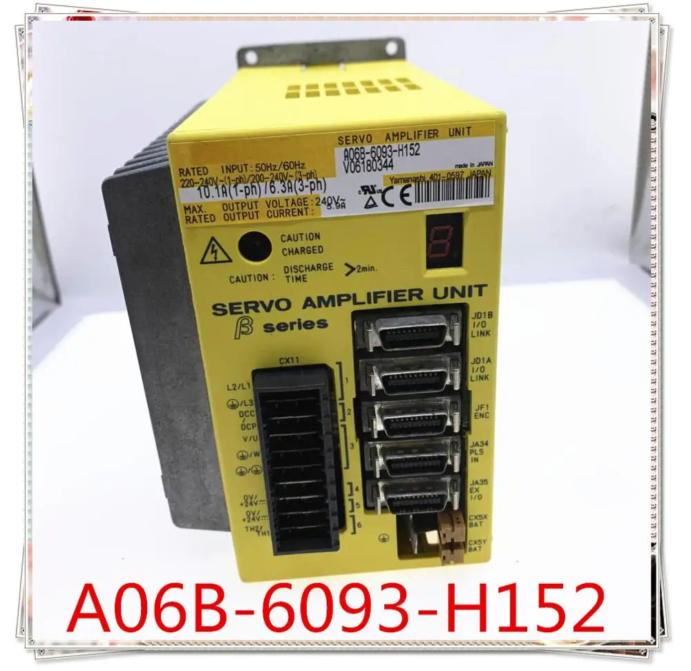 Для FANUC A06B-6093-H152 A06B-6093-H172 мотор переменного тока Сервоусилитель Uint Для FANUC A06B-6093-H152 A06B-6093-H172 мотор переменного тока Сервоусилитель Uint