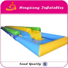 Надувные скольжения и горка с бассейном 20x3 м
