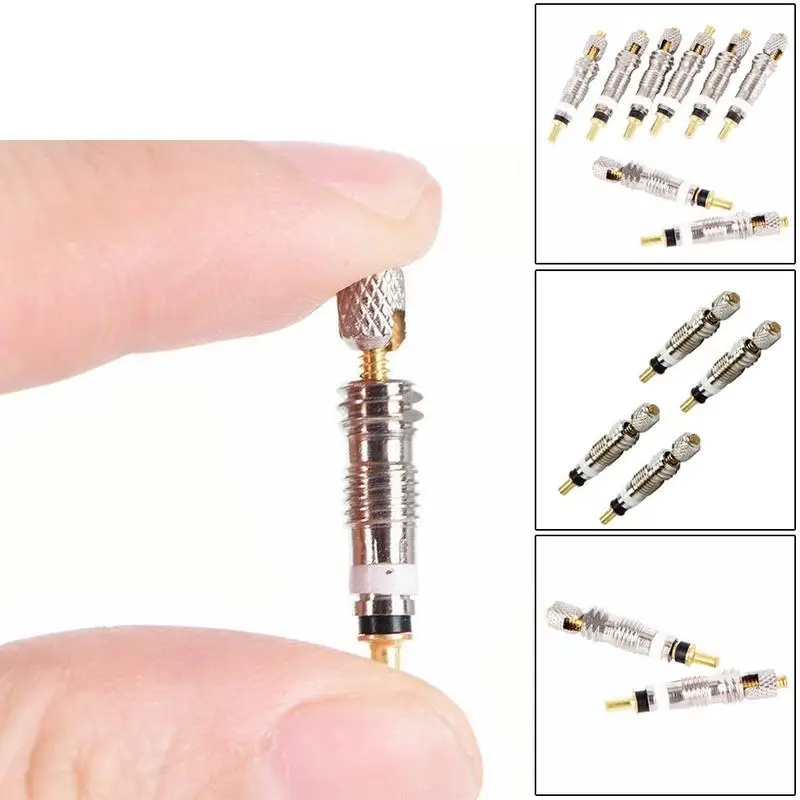 

10pcs/Set Bicycle Valve Core Replacement Tyre Valve Core For Bicycle Presta Removable Valve Core French Air Pump Valve