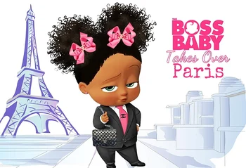 

Boss Baby Shower Party pairs Backdrop For Girls Theme Baby Birthday Backgrounds For Photo Studio