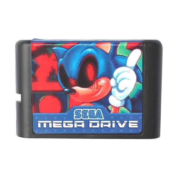 Cartão De Jogo Do Sonic 16bit Do Fantasma Md Para A Movimentação Mega De  Sega/genesis Com Caixa Varejo - Cartões De Memória - AliExpress