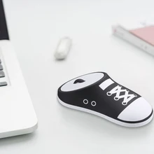 Портативная беспроводная мышь 2,4G Ультра-Бесшумная обувь в форме мыши для компьютера ноутбука GT66
