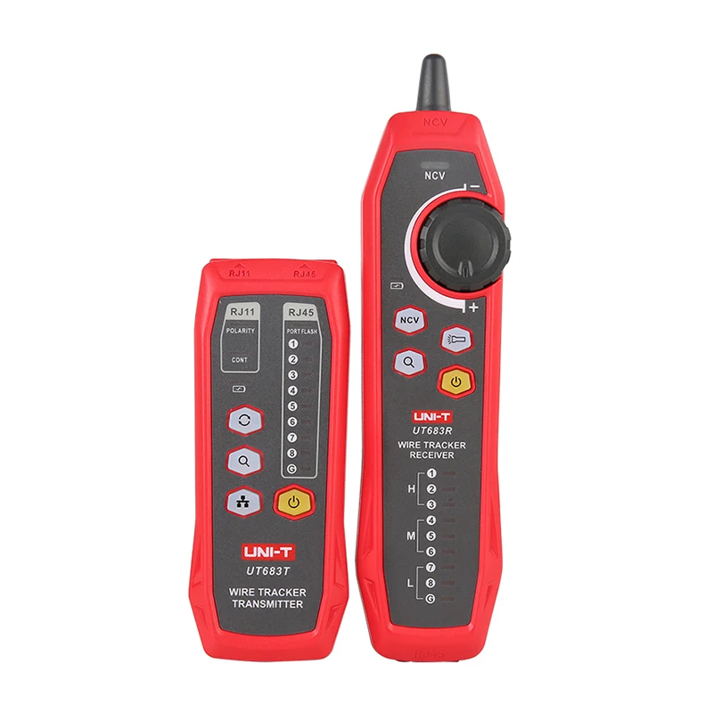 UNI T UT683KIT тестер RJ45 RJ11 портативный разъем сеть Lan кабель трекер