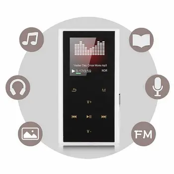 

Lossless Long Palyback MP3 Uitrathin TF Card FM Radio Recorder Audio Music Player