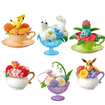 

Takara Tomy Anime 6Pcs/Set Pokemon Pikachu Cute Charizard Bulbasaur Snorlax Eevee Action Figure Toys for Children