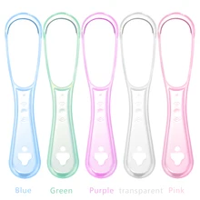 1 шт., модный очиститель языка, неприятный воздух, новинка, горячая Распродажа, скребок для рук, щетка с силиконовой ручкой, гигиена полости рта, уход за зубами, чистящее средство