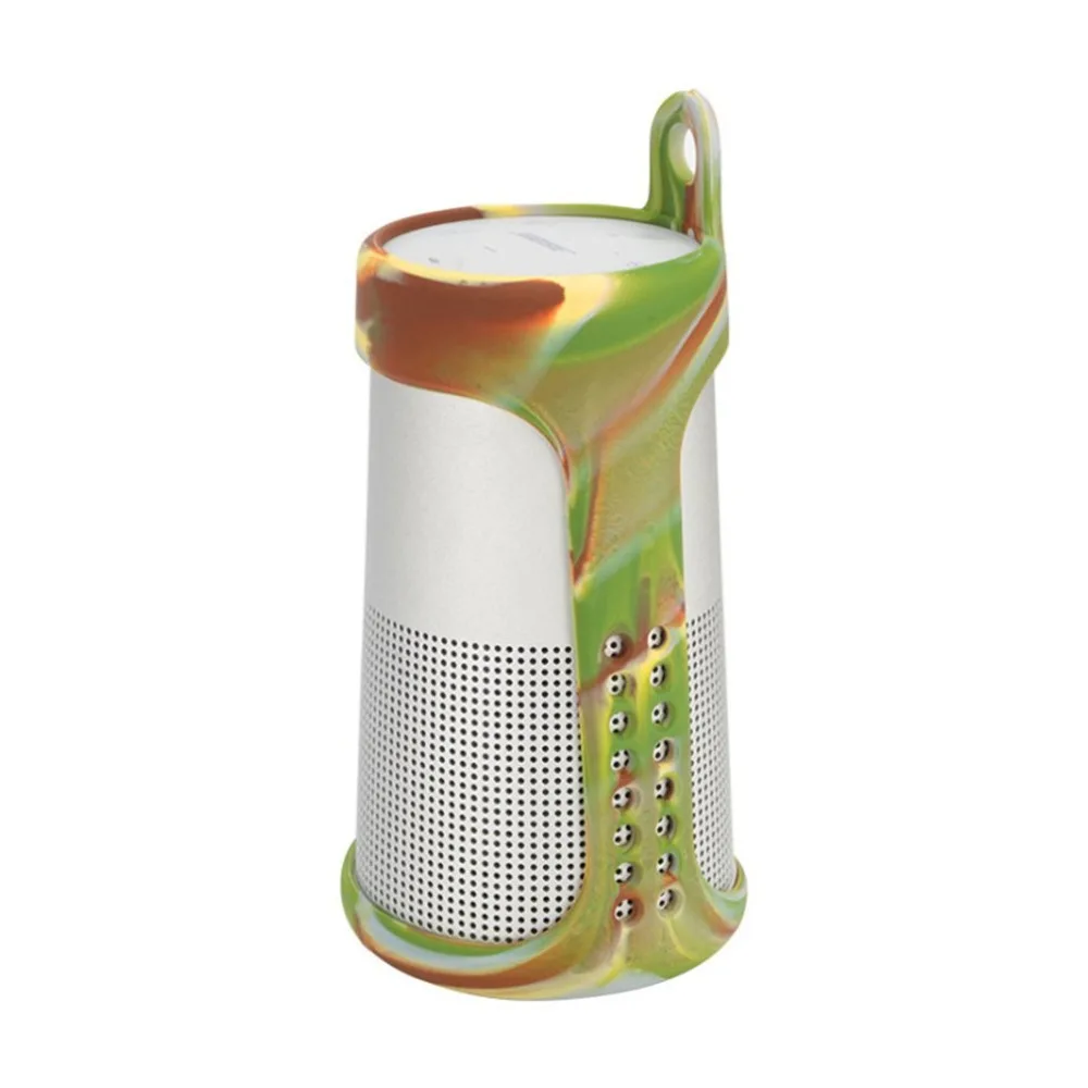 Мягкий силиконовый динамик чехол Защитная крышка для Soundlink Revolve Sling Carry Cover аксессуары для кожи