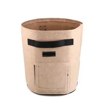 

Plant Grow Bag Double Door Nonwoven Potato Grow Pot Tomato Planting Bag Creative Spring Garden Patio Balcony