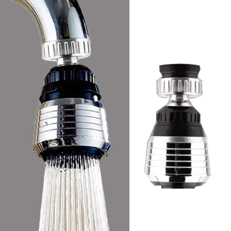 1PC 360° Degree Swivel Adjustable Faucet Nozzle Filter Adapter Water Saving Tap  Faucet Connector Shower Kitchen Accessories