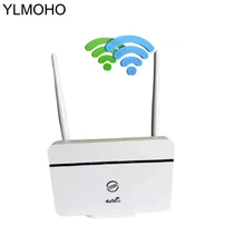 YLMOHO 4G LTE Wifi Router CPE Gateway Mobile Hotspot Modem With Two Antenna Portable Broadband Wan/Lan Port