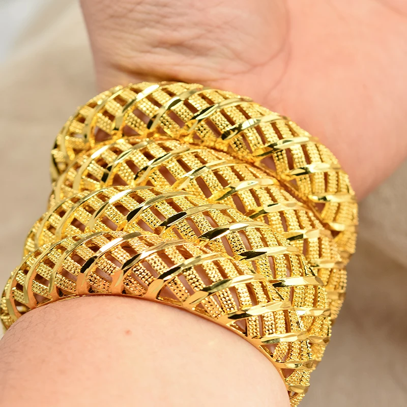 4 шт./лот дубай браслеты для женщин индийские африканский шар ювелирные изделия