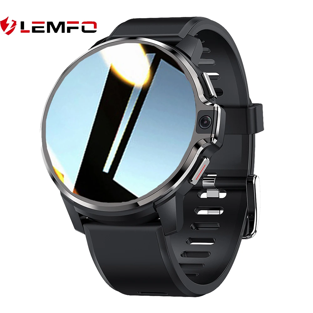 Смарт-часы LEMFO мужские 4G GPS Wi-Fi Android 1050 мАч 64 Гб ПЗУ | Электроника