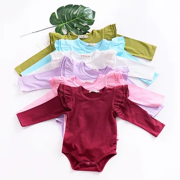 

2020 Toddler Girl Romper Kids Clothes Newborn Bodysuit Long Sleeve Boys Jumpsuit Baby Girl Infant Onesies Costume