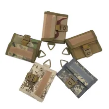 200 шт./лот OutdoorTactical ID держатель для карт крючок на кошелек и петля военный армейский камуфляж крючок на кошелек