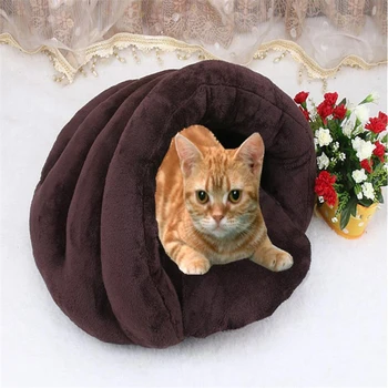

2020 Cat Bed Kennel Pet-Mat Puppy-Sleeping-Beds Dog Plush Small Soft Large Medium