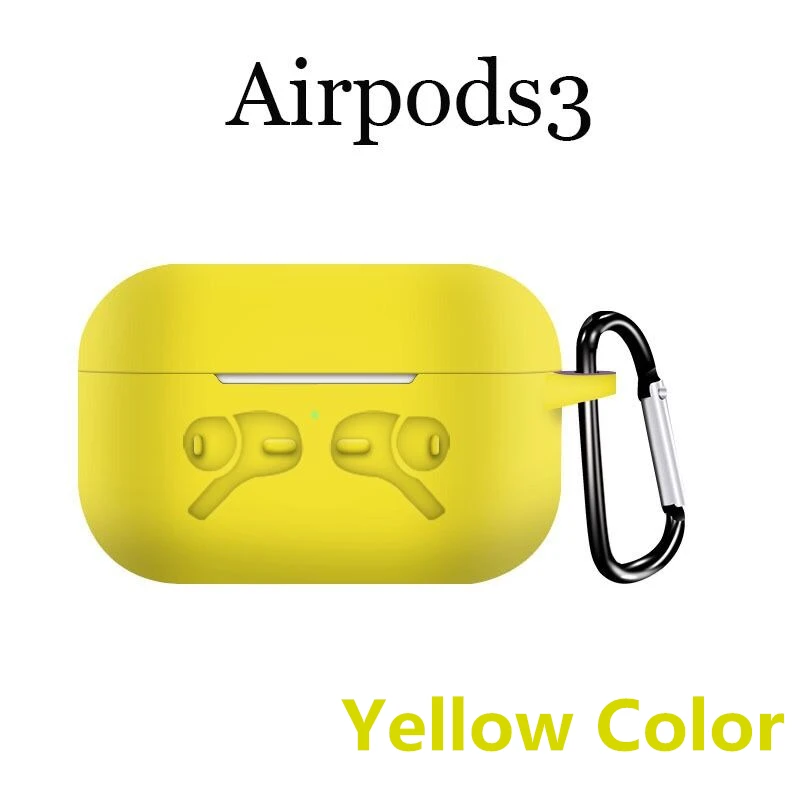 Чехол airpods pro Мягкий силиконовый чехол подходит для air pods pro& apple airpod 3 Защита от пыли и трещин
