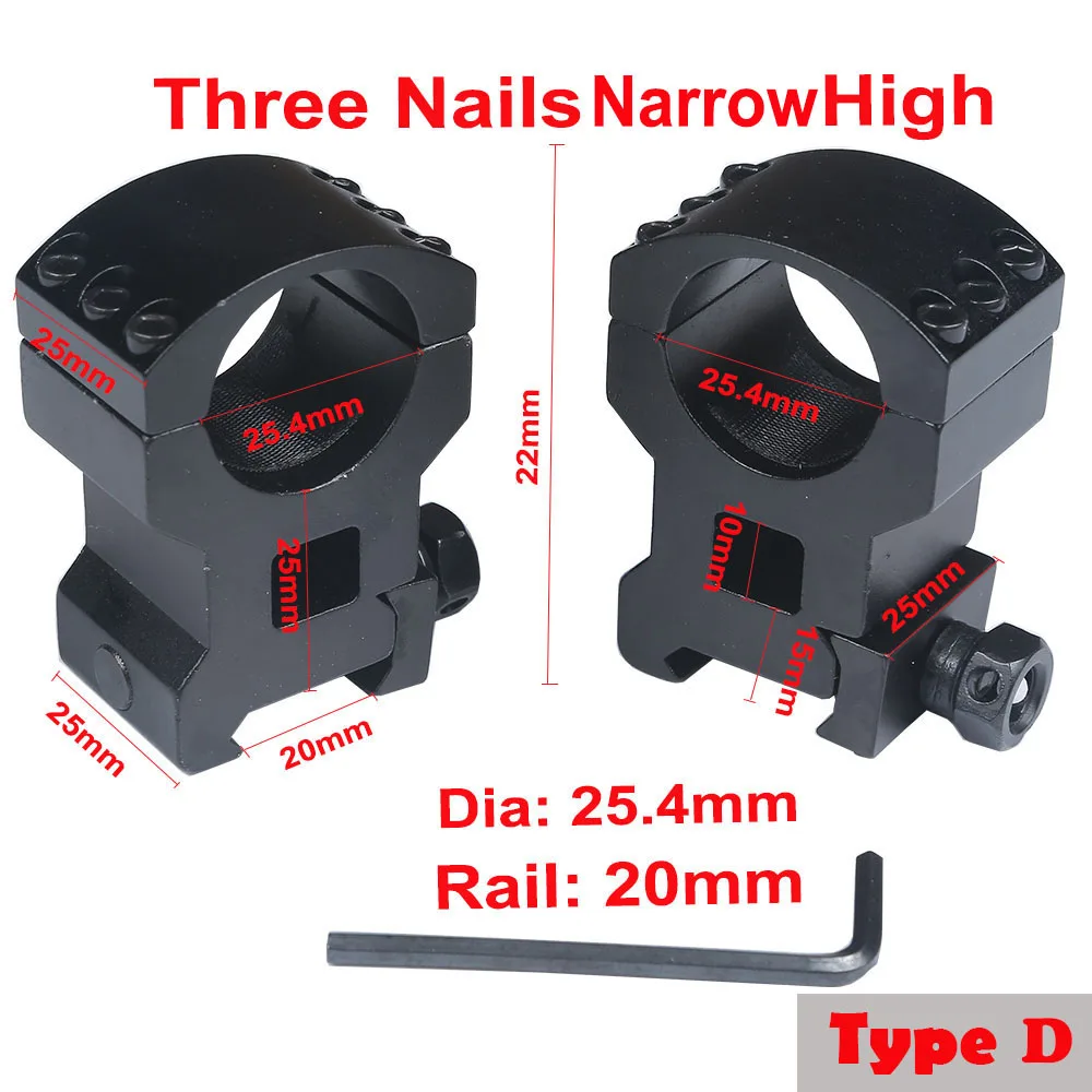 Rifle Scope Mount Ring Low Profile Ring Weaver Picatinny Rail 2 Pcs 6 Bolts 30mm Scope Ring Extreme Hunting Caza Accessories