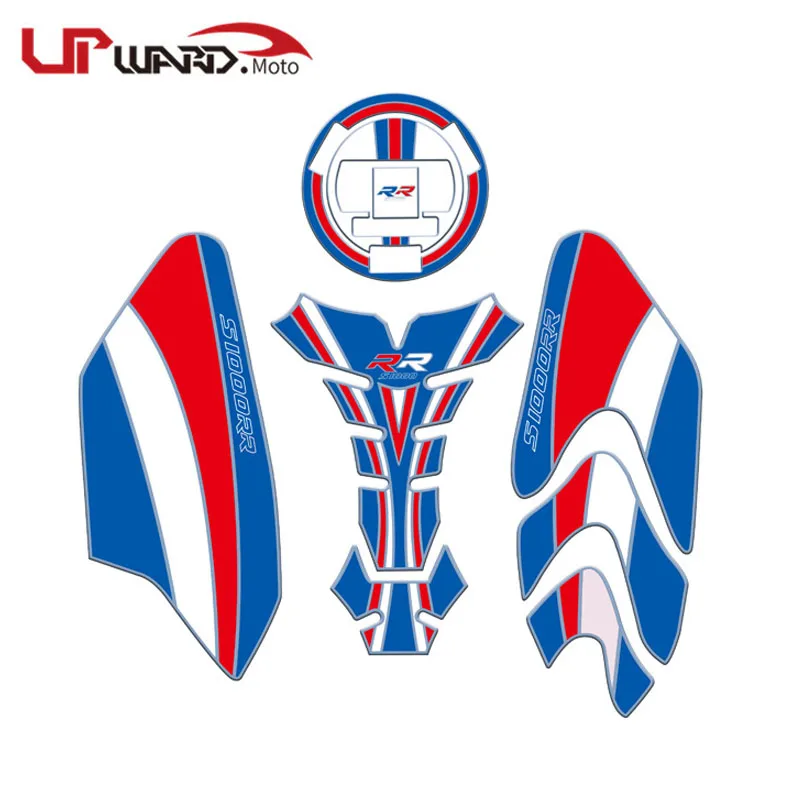 Для BMW S1000RR S1000 RR R HP4 S1000R мотоциклетная 3d наклейка из углеродного волокна с газовой