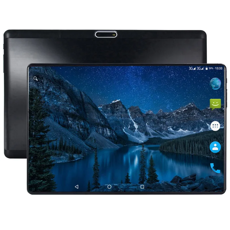 

tablette tactile 10 inch tablet PC 3G Android 9.0 Octa Core tablets Ram 6GB Rom128GB WiFi GPS 10.1 tablet IPS S119 Dual SIM GPS