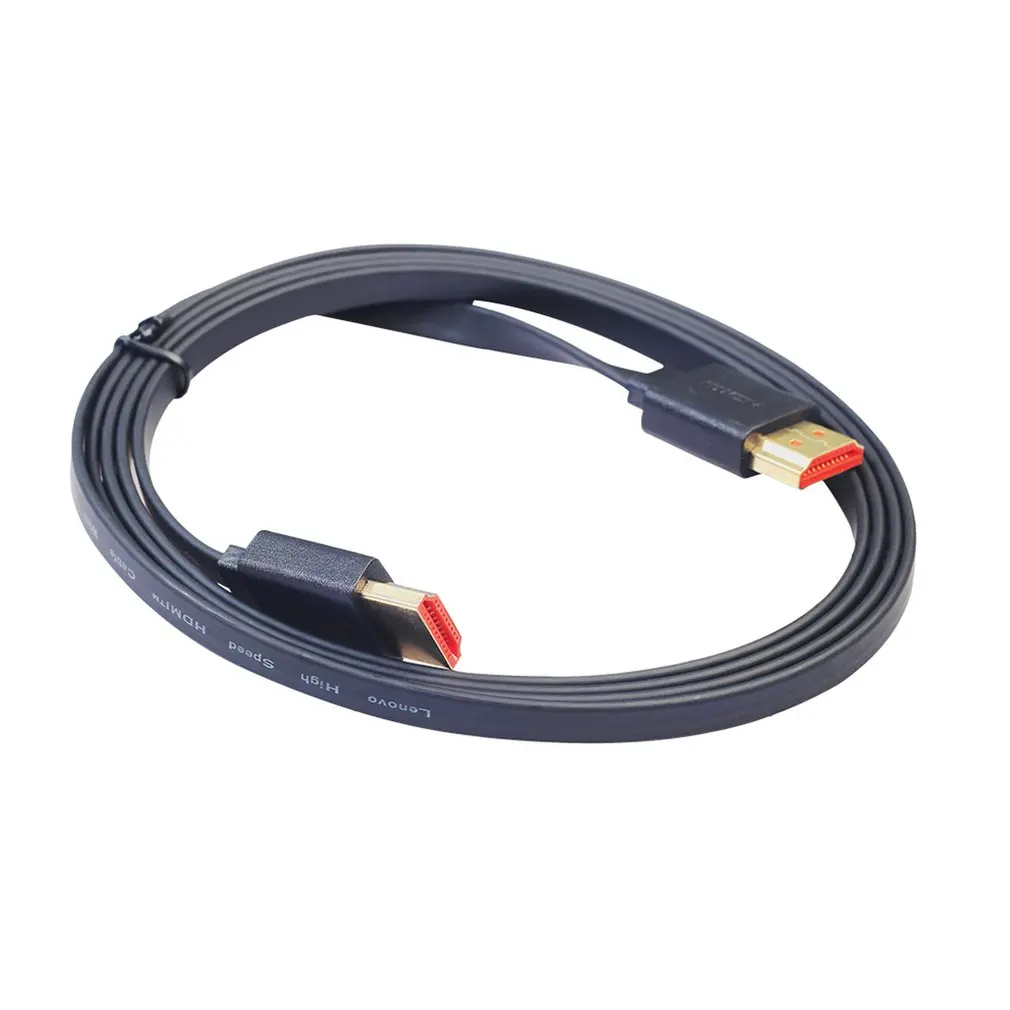 

High-speed hdmi cable flat cable gold-plated 3D 4K cable 0.3m 1m 1.5m 2m 3m 5m 7.5m 10m 15m for TV for PS3 Projector Computer
