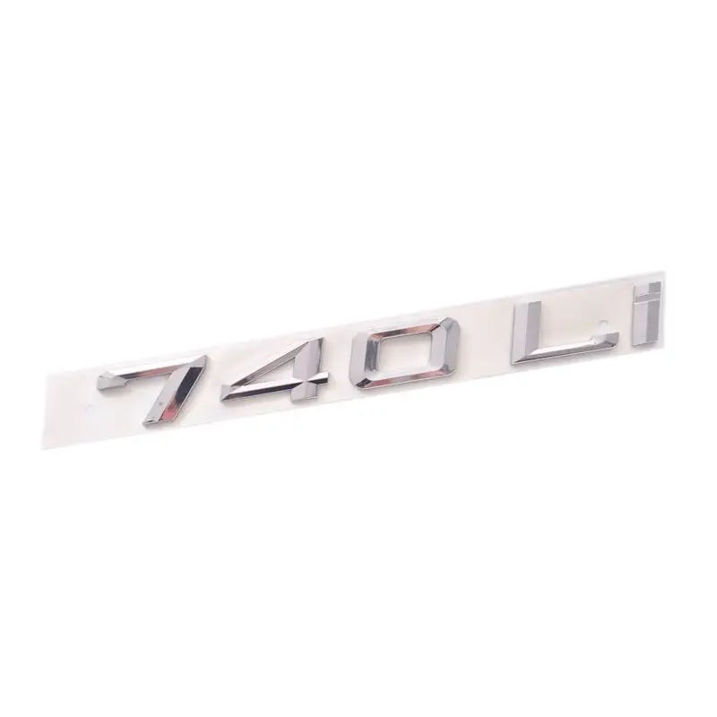 3D ABS пластиковая наклейка для 730Li 740Li 740Li 760Li эмблемы