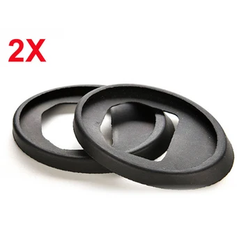 

2 pcs 6.4x5.3cm High quality Car Roof Aerial Antenna Rubber Base Gasket for VW Beetle Corrado Golf Jetta Passat Black