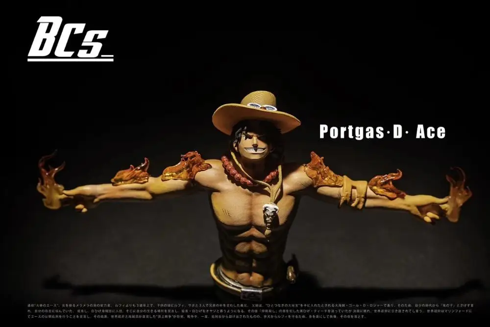 One Piece Portgas D Ace магнитная левитация Bluetooth аудио Индукционная светодиодная