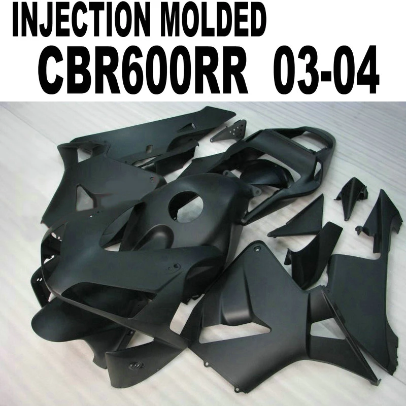 

CBR 600 RR 2003 2004 CBR 600RR 04 03 For Honda Best Fairings ( Matte black ) Fairing kit AP80