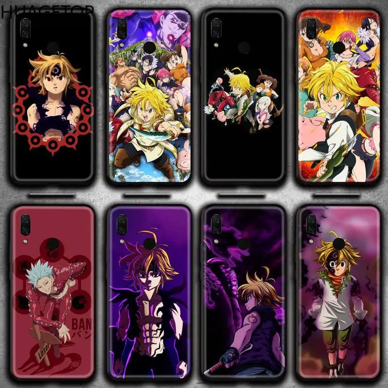 Anime Seven deadly sins Phone Case Huawei Y6P Y8S Y8P Y5II Y5 Y6 2019 P Smart Prime Pro | Мобильные телефоны и аксессуары