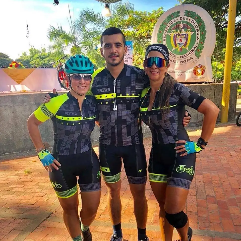 triathlon FRENESI Триатлон велосипед полный тело Велоспорт костюм для женщин air skinsuit велосипедная одежда roupa de ciclismo feminino trisuit speedsuit triatlon - Цвет: triathlon