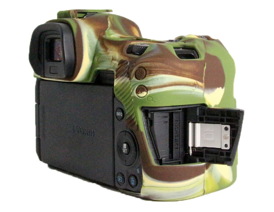 CAENBOO для Canon EOSR R сумка для камеры Мягкий силиконовый резиновый защитный чехол для корпуса чехол для Canon EOS R EOSR сумка аксессуары
