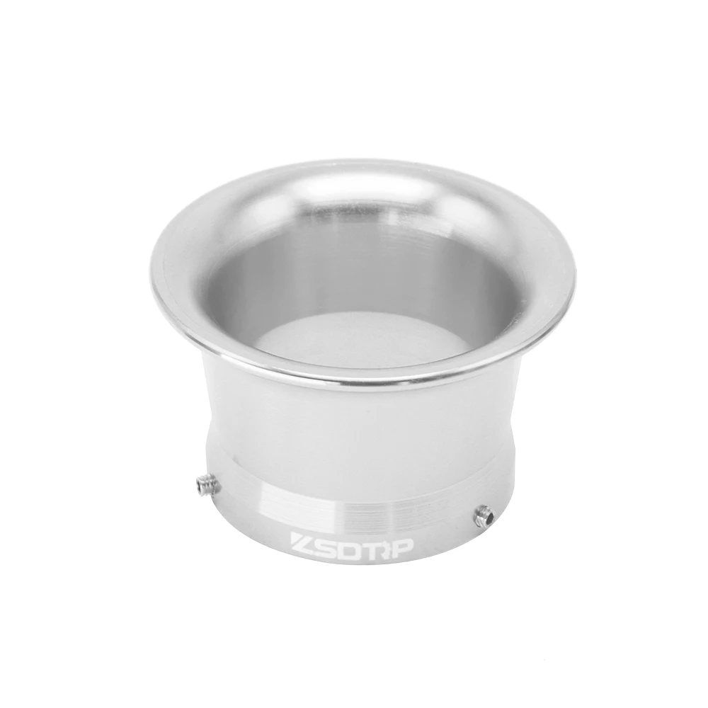 Серебристый Aclonstar для модифицированного карбюратора Koso Keihin PWK 21 24 26 28 30 PE28 PE30 мотоцикл 50 мм воздушный фильтр чашка ветер чашки Рог фильтр - Цвет: Серебристый