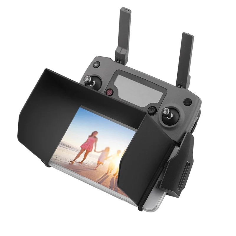 Легкий и тонкий солнцезащитный чехол для DJI Mavic Pro/Spark Phantom3/4 Inspire 2/1 Drone поддерживает 5,5-дюймовый смартфон