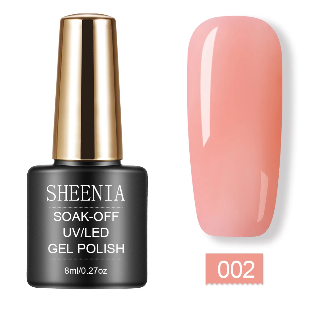 S002 Nail Gel Polish UV Gel Polishes Semi Permanent Gel Varnish Hybrid Glitter Color Gel Polish Manicure Primer Top Coat Nail Art - Цвет: S002