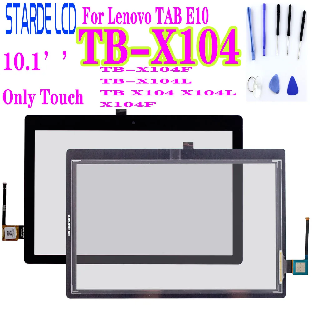 10," для lenovo TAB E10 E 10 TB-X104F TB-X104N TB-X104L TB X104 Сенсорный экран планшета Панель Стекло Сенсор