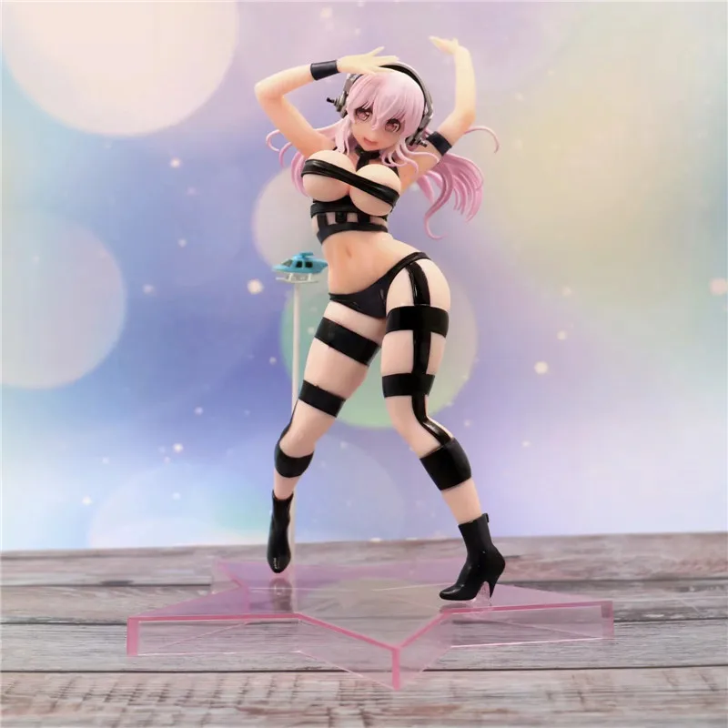 

Comic Sexy Anime Girl Figures SUPER SONICO PVC 1/6 Bikini Ver. Crafts Adult Dolls Action Figures Collectible Model Toy BOX D578