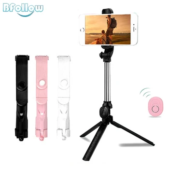 

BFOLLOW 3 in 1 Wireless Bluetooth Selfie Stick for iPhone Xiaomi with Tripod Foldable Monopod Handheld Tiktok Video Call XT10