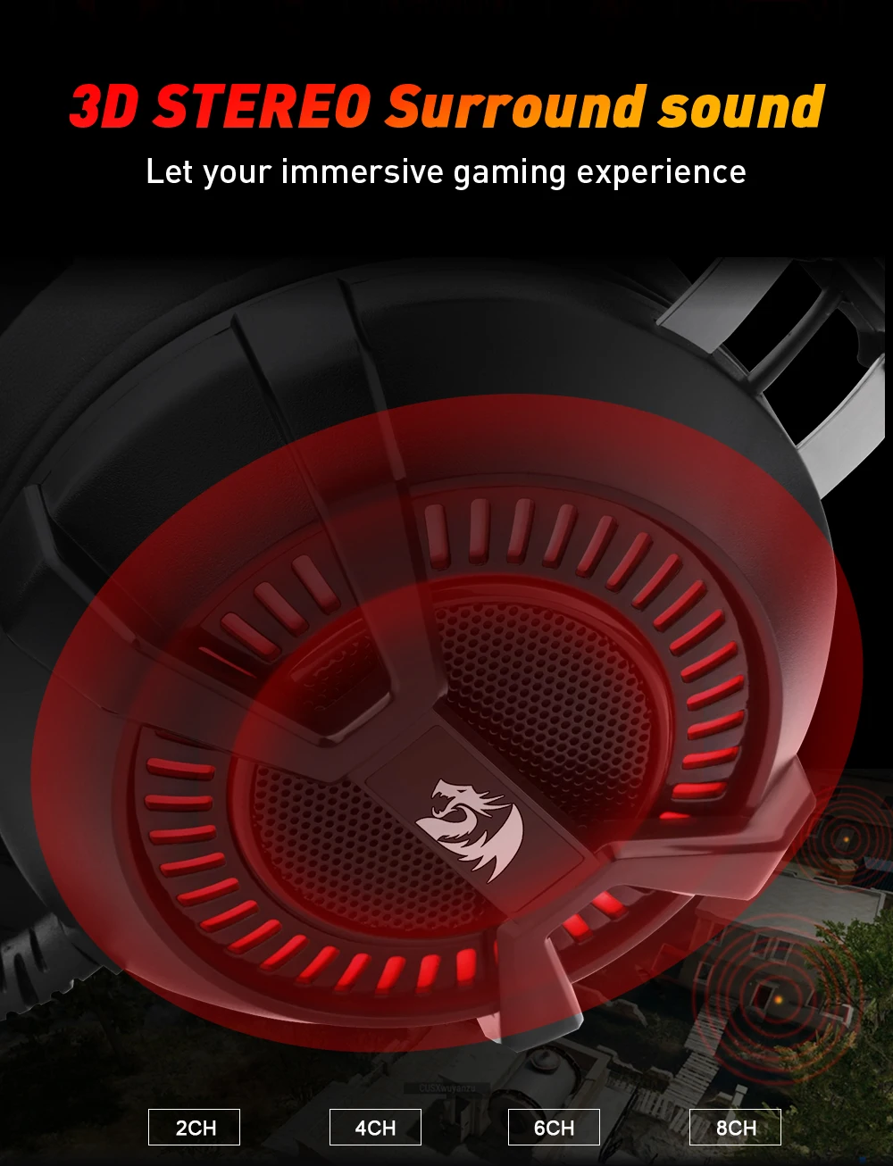 Redragon BIO H801 Проводная игровая гарнитура Pro-gamer оголовье Стерео объемные гарнитуры с микрофоном для ПК/PS4 3/Xbox Switch