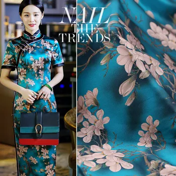 

108cm wide silk stretch satin fabric meter 19 mm printed silk Chinese fabric satin soft dress shirt fabric wholesale silk cloth