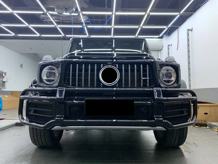 W464 G63 передний бампер bull guard bar в черном цвете подходит для G класса 2019y