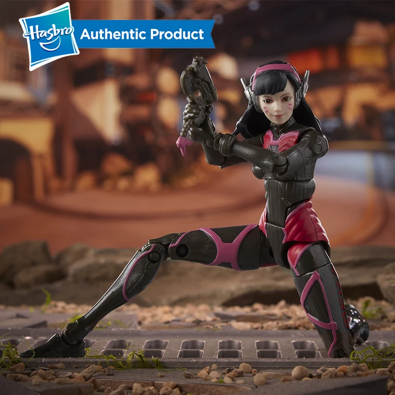 Hasbro Overwatch Genji and Zarya Ultimates Carbon Series Doll Set D.Va Pharaoh Collectible Action Figures Suit image 3