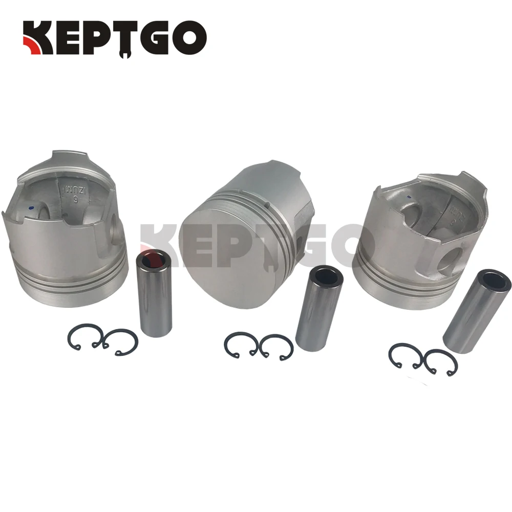 Для Kubota D1402 поршень с штифтом и зажимом для трактора L2202, L2402, KH91, KH66
