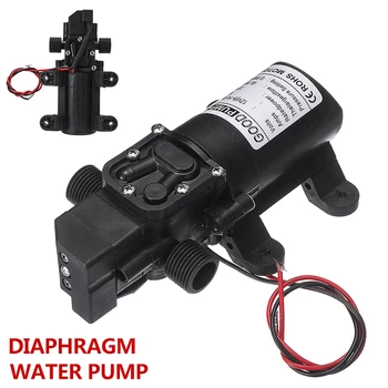 

High Pressure Diaphragm Water Pump Electrical Car Washing Spray Water Pump 6L/min Pressure Switch/Reflux Switch DC 12V 72W