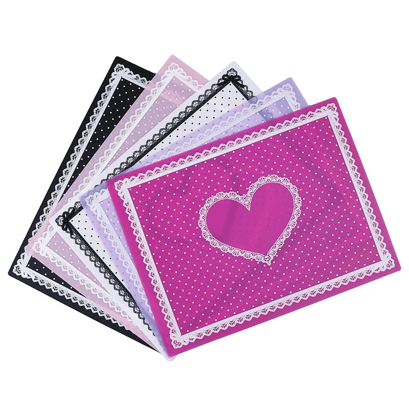 Nail Art Hand Holder Cushion Lace Table Washable Mat Foldable Salon Practice Silicone Pillow Pad Washable Manicure Tool
