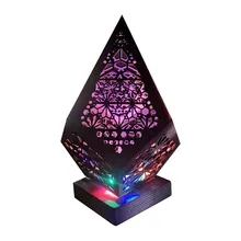 

Bohemian Light Retro Starry Sky Floor Projection Lamp Rainbow Plastic LED Decor Restaurant Home Modeling Projector Home Decor