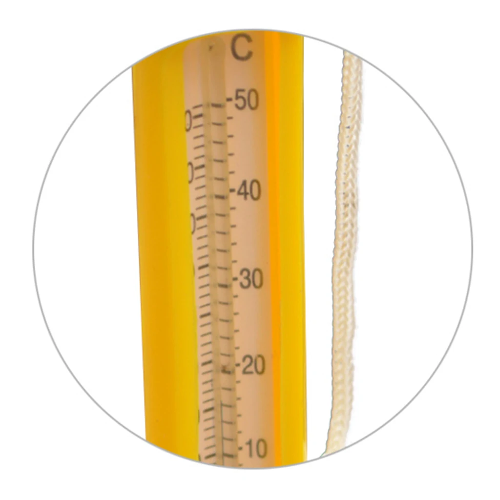 Swimming Pool Thermometer Floating Swimming Water Temperature with Rope for Water Sports Swimming Diving