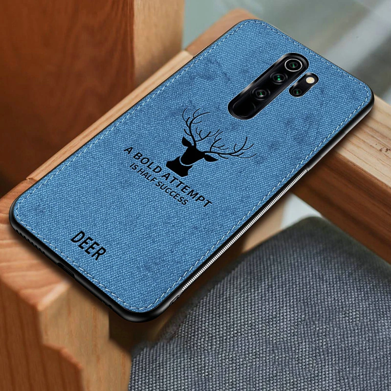 На Redmi Note 8 Pro Note7 Note 7 Pro Чехол Redmi Note 6 Pro Antler текстурированное покрытие мягкая ткань бампер Coque на Redmi 7a 7 Pro Coque
