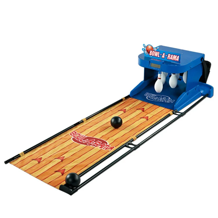 

Large Electric Bowling Toys Set with Simulation Scoring Device Roll Back Indoor Outdoor Parent-child Interactive Game