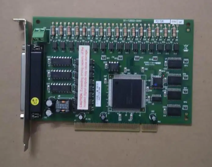 PCI-7230 Data Acquisition Card 32-channel Isolated DIO Imported Yellow Resistor | Электроника